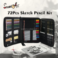 72Pcs Sketch Pencil Art Set 72pcs sketch pencil sketching art set Supplier